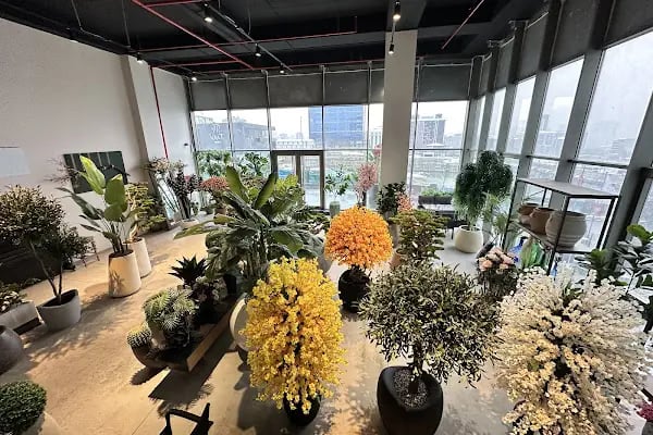 Bloomona yapay ağaç çiçek saksı - Resim 16