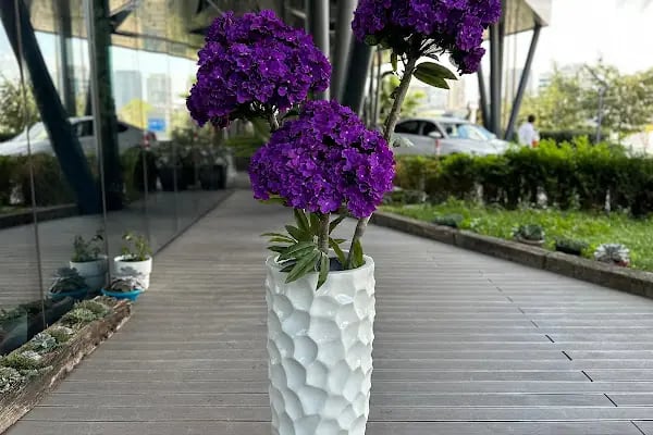 Bloomona yapay ağaç çiçek saksı - Resim 7