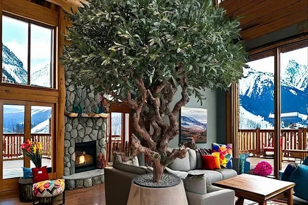 Bloomona yapay ağaç çiçek saksı - Resim 18