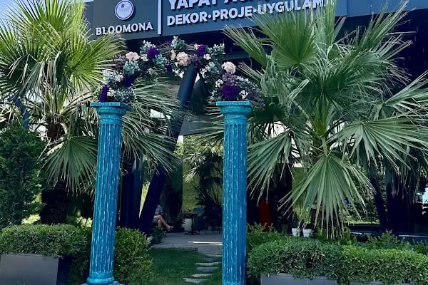 Bloomona yapay ağaç çiçek saksı - Resim 9