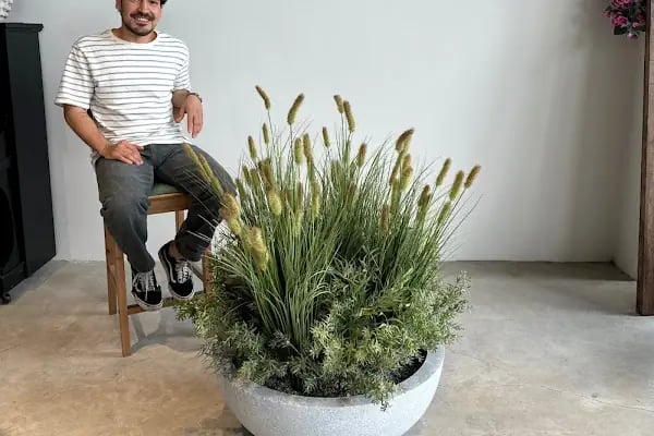 Bloomona yapay ağaç çiçek saksı - Resim 19
