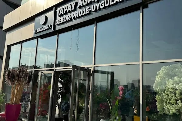 Bloomona yapay ağaç çiçek saksı - Resim 10