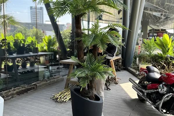 Bloomona yapay ağaç çiçek saksı - Resim 11