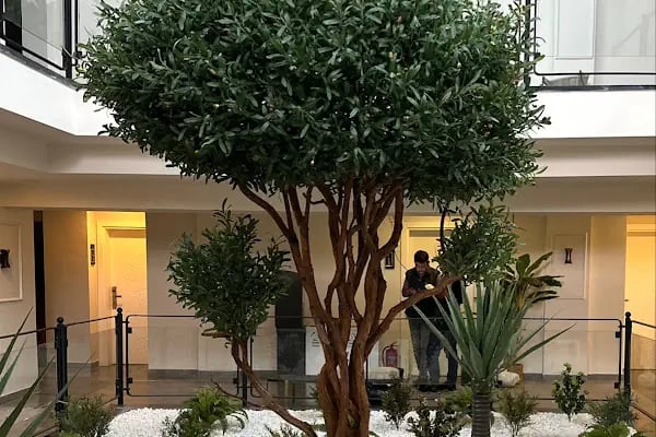 Bloomona yapay ağaç çiçek saksı - Resim 14