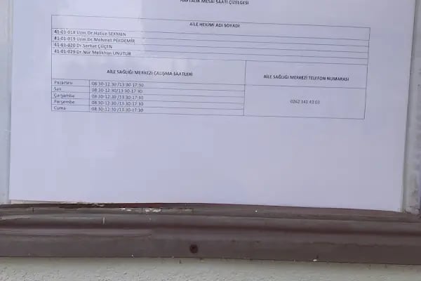 Yeniköy Aile Sağlığı Merkez - Resim 3