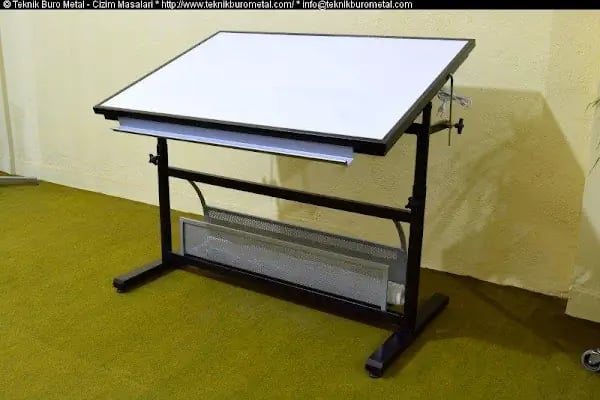 Çizim Masası - Teknik Büro Metal - Resim Masası - Teknik Çizim Masası - Resim 3