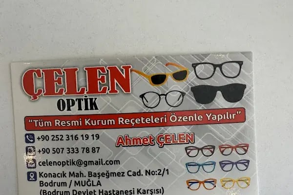 Çelen Optik Bodrum (Bodrum yeni devlet hastanesi giriş kapısının karşısı) - Resim 3