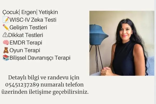 Uzman Psikolog Gamze Köse (EMDR Terapisi, Çocuk - Ergen- Yetişkin- Çift Psikoloğu, wisc-4 zeka testi, moxo, Halkalı Psikolog) - Resim 3
