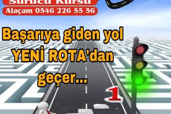 Yeni Rota Sürücü Kursu Alaçam - Resim 12