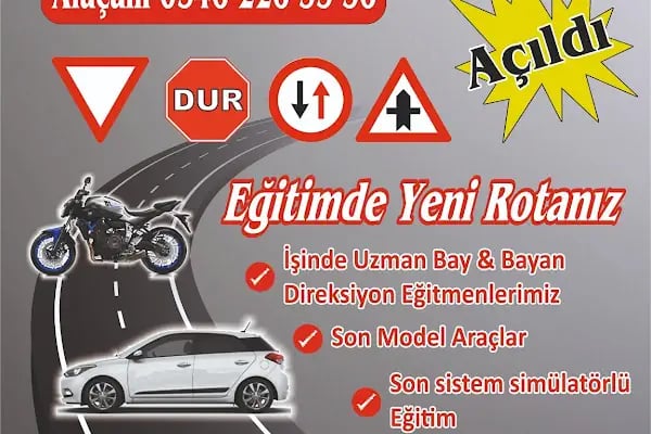 Yeni Rota Sürücü Kursu Alaçam - Resim 14