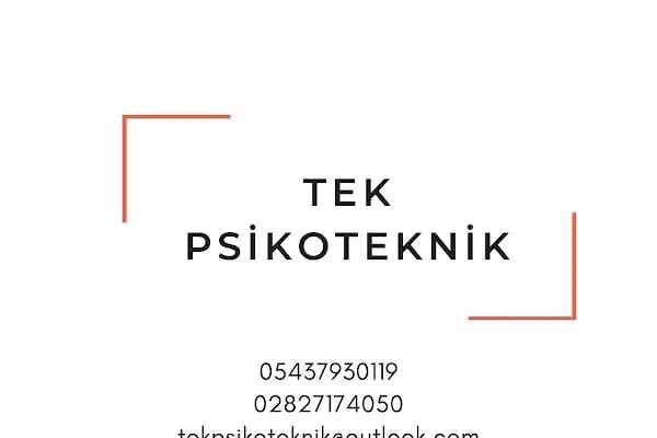 TEK PSİKOTEKNİK - Resim 1