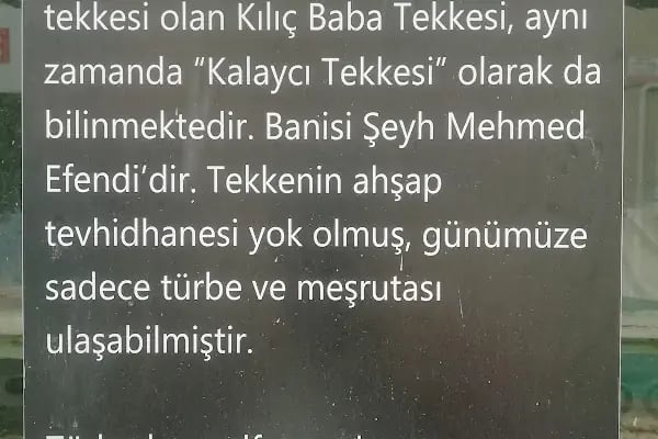 Kılıç Baba Türbesi - Resim 4