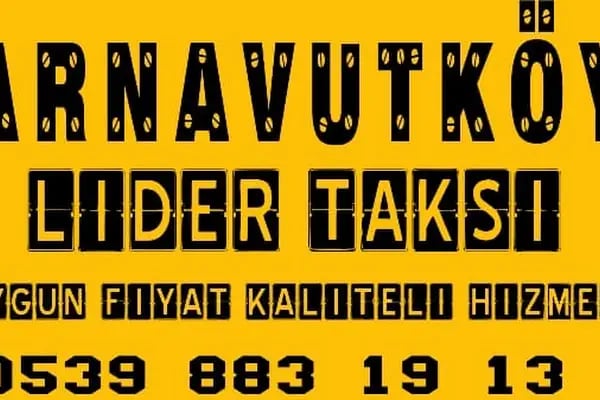 Arnavutköy taksi LiDeR TaKSi - Resim 10