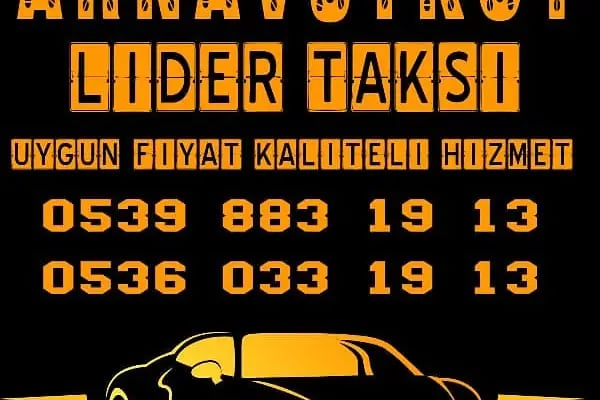 Arnavutköy taksi LiDeR TaKSi - Resim 14