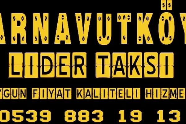 Arnavutköy taksi LiDeR TaKSi - Resim 15