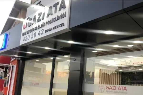 Özel Gazi Ata Ağız ve Diş Sağlığı Polikliniği Buca Heykel - Resim 2