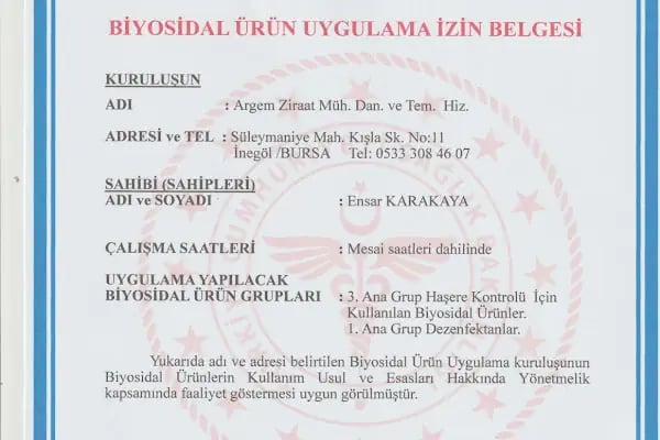 ARGEM İLAÇLAMA - Resim 5