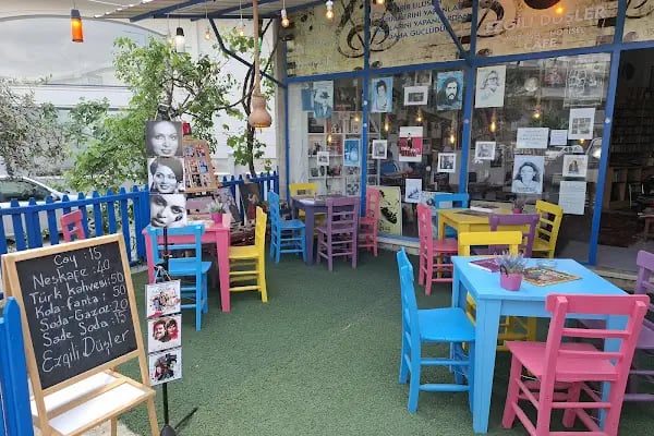 Ezgili Düşler Cafe / Çay Kahve Müzik Afiş Dergi Poster Plak Kadet Cd - Resim 3
