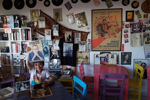 Ezgili Düşler Cafe / Çay Kahve Müzik Afiş Dergi Poster Plak Kadet Cd - Resim 2