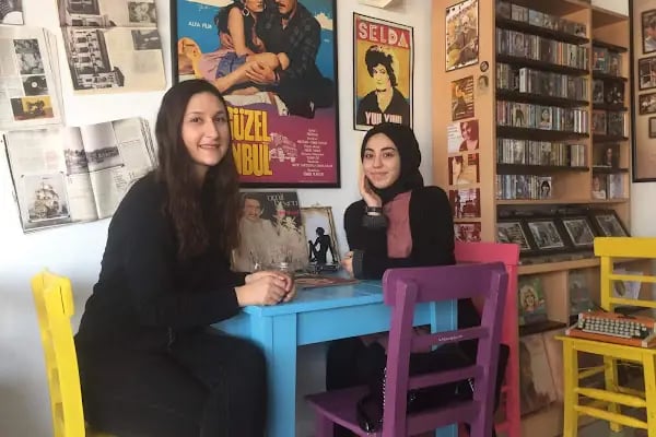 Ezgili Düşler Cafe / Çay Kahve Müzik Afiş Dergi Poster Plak Kadet Cd - Resim 12