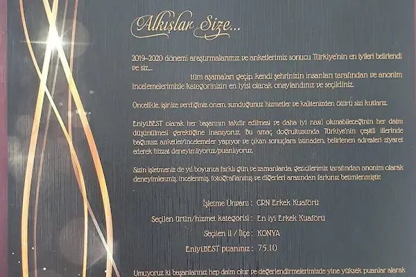 CRN ERKEK KUAFÖRÜ - Resim 15