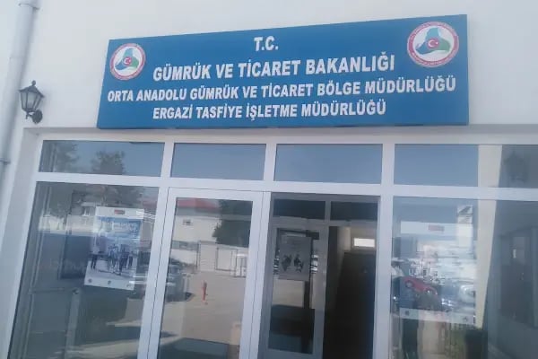 T.C. GÜMRÜK VE TİCARET BAKANLIĞI Ergazi Tasfiye İşletme Müdürlüğü (Tasiş) - Resim 4