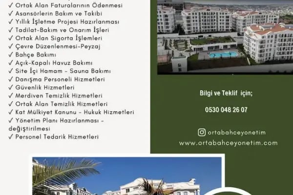 Orta Bahçe Profesyonel Site Yönetim Hizmetleri - Resim 14