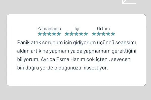 Uzman Klinik Psikolog Esma Kınalı / EMDR Terapi /Çİft Terapisi / Sınav Kaygısı / Psiko Terapi / Anksiyete Bozukluğu / Obsesif - Resim 5