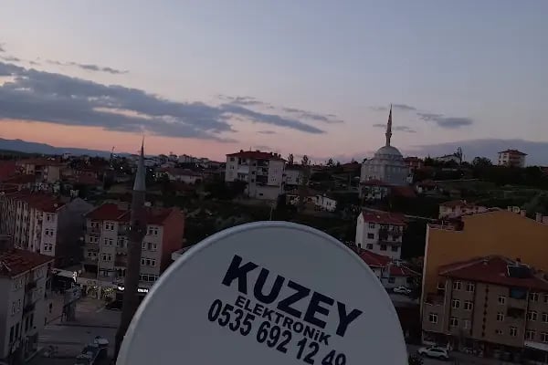 Kuzey Elektronik Tv uydu Canak Anten montajı güvenlik kamera servisi - Resim 17