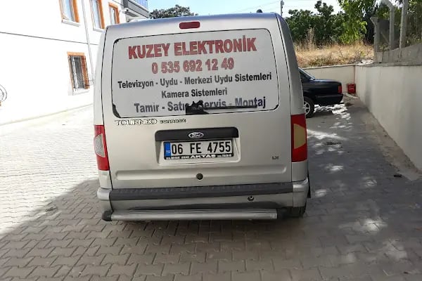 Kuzey Elektronik Tv uydu Canak Anten montajı güvenlik kamera servisi - Resim 12