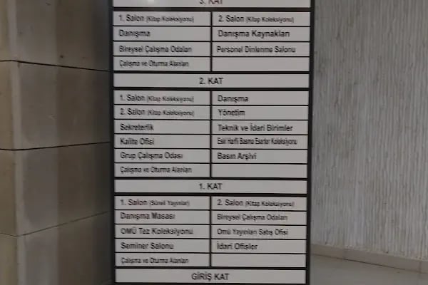 OMÜ Merkez Kütüphane - Resim 6