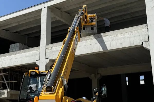 Akyurt Kiralık Manitou Telehandler Forklift Çelik Makine - Resim 7