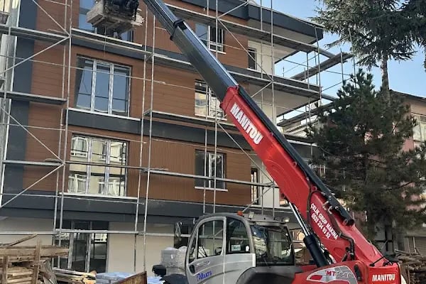 Akyurt Kiralık Manitou Telehandler Forklift Çelik Makine - Resim 6
