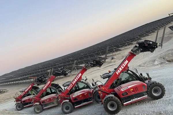 Akyurt Kiralık Manitou Telehandler Forklift Çelik Makine - Resim 2