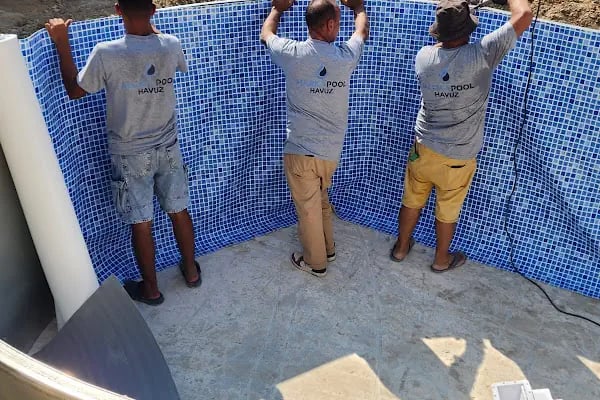 MARKAPOOL HAVUZ Kimyasalları Betonarme, Prefabrik Lineer Panel Havuz, Polyester Hazır Havuz Kurulumları Bakım Tadilat işleri - Resim 4