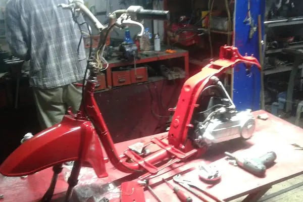 Motosiklet bisiklet tamiri yedek parça teknik servis (spor bisiklet) - Resim 13