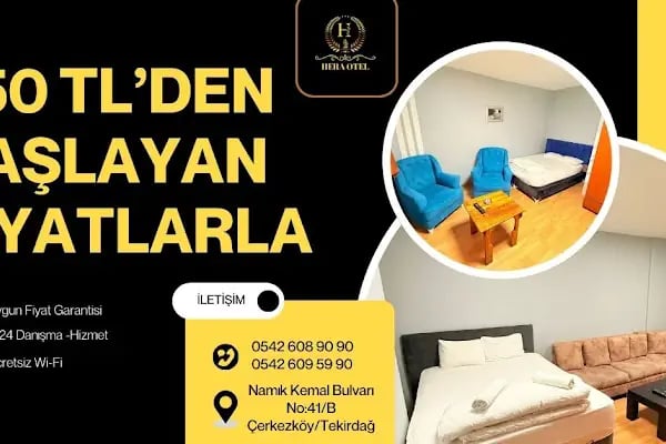 Hera Otel Çerkezköy - Resim 5