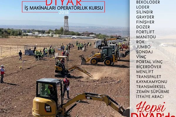 Operatörlük Kursu Diyarbakır Diyar iş makinaları ve operatörlük Kursu - Resim 5