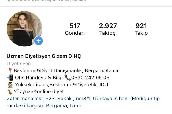 Uzman Diyetisyen Gizem Dinç,Beslenme ve Diyet Danışmanlık Merkezi - Resim 13