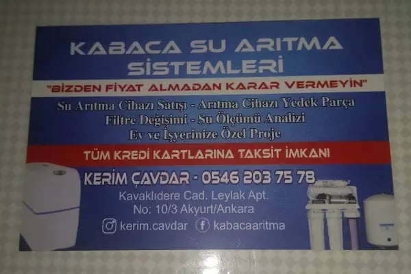 AKYURT KABACA SU ARITMA - Resim 4