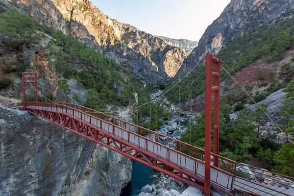 Yerköprü Şelalesi Tabiat Parkı Mut/Evren - Resim 7