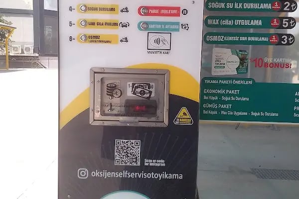 Oksijen selfservis oto yıkama - Resim 2