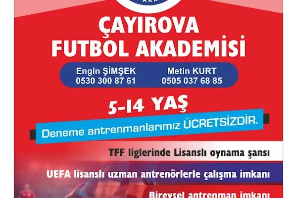 ÇAYIROVA FUTBOL AKADEMİSİ - Resim 11