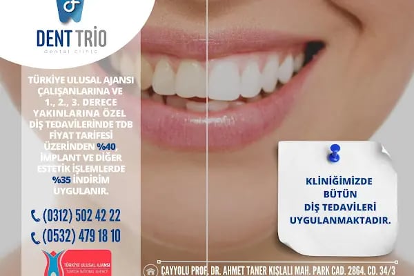 Özel Dent Trio Ağız ve Diş Sağlığı Polikliniği - Resim 17