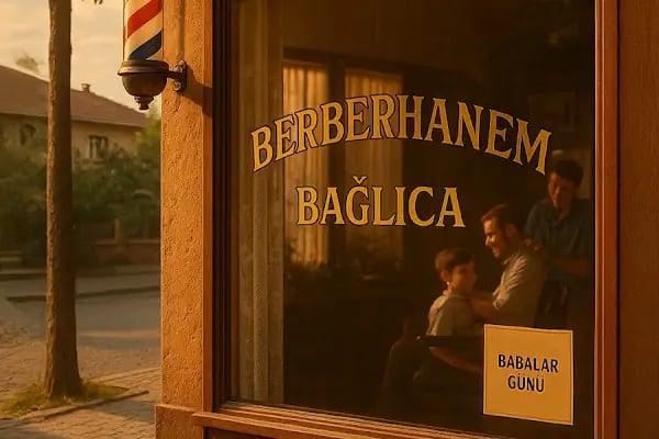 BAĞLICA BERBERHANEM ERKEK UZUN SAÇ, LAZER EPİLASYON, KERATİN,PERMA, PİKMENTASYON... - Resim 15