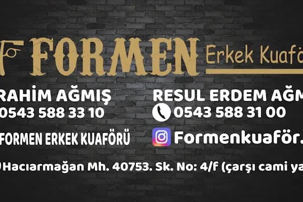 Formen Erkek Kuaförü - Resim 2