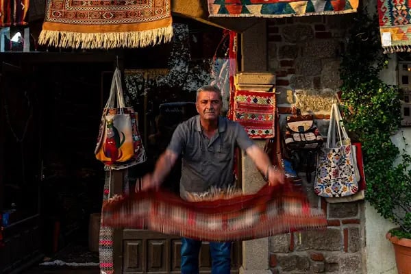 El dokuma halı kilim Selim yaşar - Resim 4