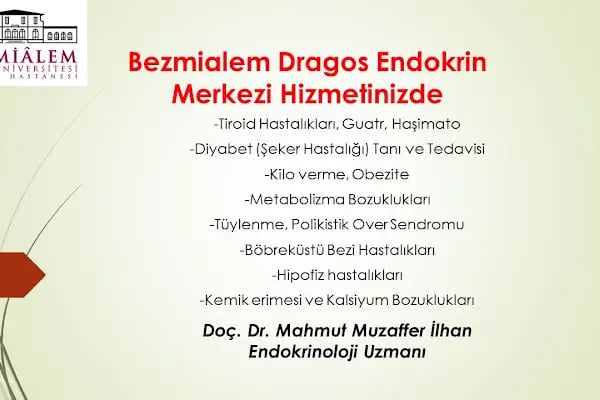 Bezmialem Dragos Hastanesi - Endokrinoloji, Diyabet ve Tiroid Merkezi - Resim 15