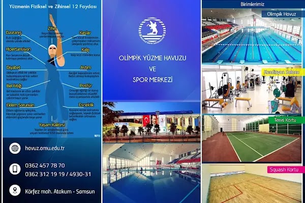 Ondokuzmayıs Üniversitesi Olimpik Yüzme Havuzu - Resim 13