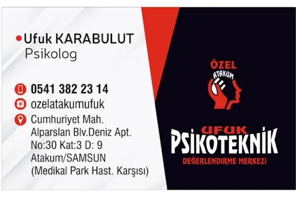 Samsun Atakum Ufuk Psikoteknik Değerlendirme Merkezi ATAKUM SAMSUN - Resim 6